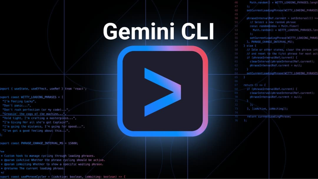 Cover image for Google Gemini CLI: Code Smarter, Free 👨🏻‍💻