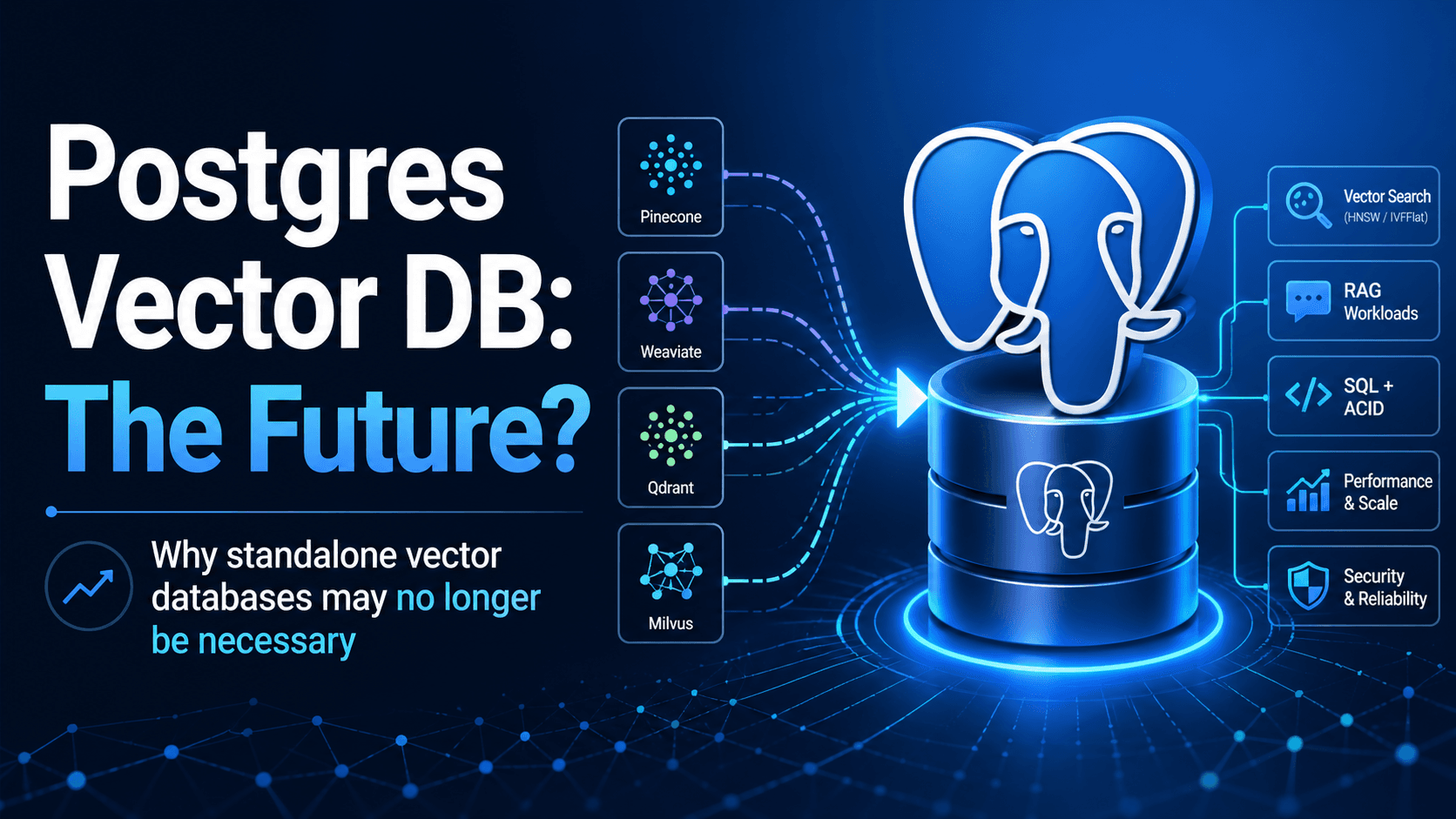PostgreSQL 19 + pgvector: Skip the Vector DB?