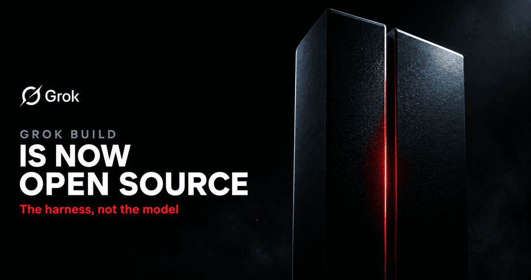 Cover image for Grok Build Is Now Open Source